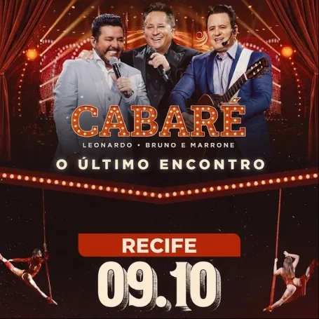 CABARÉ RECIFE 2026; ; RecifeIngressos