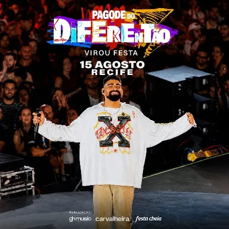 PAGODE DO DIFERENTÃO em Recife; ; RecifeIngressos