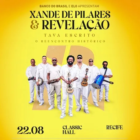 XANDE DE PILARES e REVELAÇÃO em Recife; ; RecifeIngressos