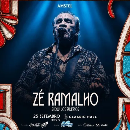 ZÊ RAMALHO EM RECIFE 2026; ; RecifeIngressos